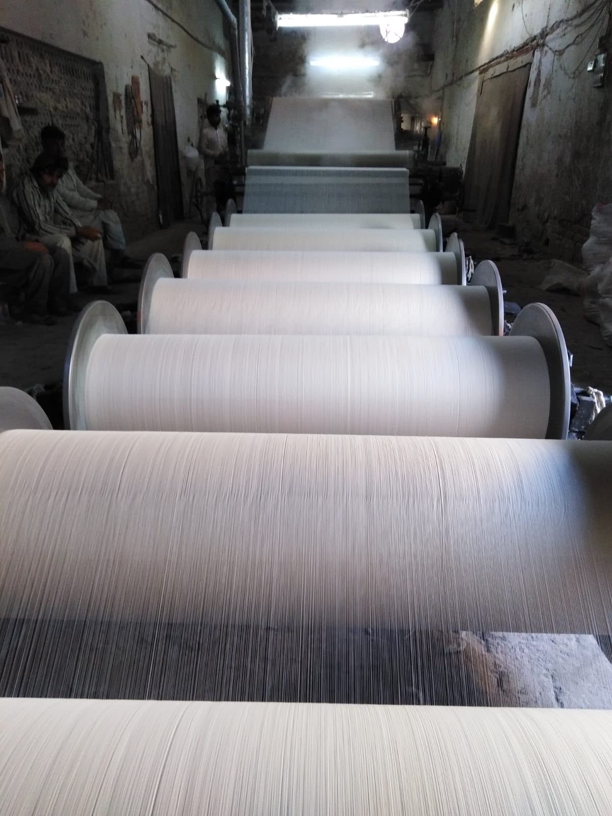 Warp Beam Preparation